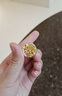 喜上眉梢足金999轉運珠3D硬金拋光面珠磨砂路路通DIY配飾散珠送禮女 4mm光珠【約1g】多顆重版 曬單實(shí)拍圖