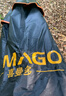 simago喜曼多釣魚傘遮陽傘防暴雨防紫外線防曬防風萬向釣傘 黑膠傘2.4米 曬單實拍圖