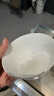 斯凱綈（Sky Top）米飯碗陶瓷小湯碗骨瓷純白家用喬遷酒店餐具4.5英寸金鐘碗4件套裝 曬單實(shí)拍圖