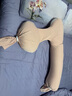 BabyWatch孕婦枕護腰側(cè)睡枕托腹U形側(cè)臥抱枕睡覺用品女神枕PLUS-黛粉 曬單實拍圖