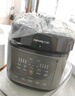九陽(yáng)（Joyoung）新國潮深湯系列電壓力鍋 5L雙膽家用煲湯電壓力鍋壓力煲高壓鍋 多功能電飯煲智能預約高壓鍋50H100 【國潮小方煲】-太空灰（一鍋雙膽） 5L 曬單實(shí)拍圖