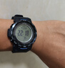 卡西歐（CASIO） 【全國聯(lián)保】手表三重感應(yīng)器碳素纖維表帶戶外登山表太陽能男表 PRW-35Y-2PR 曬單實拍圖
