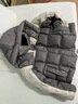 雪中飛 SNOW FLYING撞色羽絨服女士短款2025新款戶(hù)外時(shí)尚百搭面包服拼接保暖冬季外套 灰褐咖 S 155（100斤以?xún)龋?曬單實(shí)拍圖