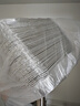 美進(jìn)家（MEIJINJIA）空氣炸鍋錫紙碗50只食品級(jí)鋁箔盤加厚空氣炸鍋專用紙墊方形錫紙盒 曬單實(shí)拍圖