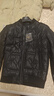 卡賓男裝 90鴨絨羽絨服秋冬新款滿身LOGO鋼壓保暖外套B 煤黑色01 XL /180/52 曬單實(shí)拍圖