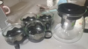 【京東物流】茶壺套裝整套茶具大容量玻璃茶杯帶濾網(wǎng)耐高溫泡茶具 1000ML一壺+四杯套裝 曬單實拍圖