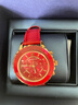 施華洛世奇（SWAROVSKI） Octea Lux Chrono 手表 瑞士制造女七夕情人節(jié)禮物 紅色 5646975 曬單實(shí)拍圖