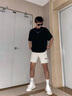 賽諾楓奢椰子鞋350滿天星莆田男鞋飛織網(wǎng)面情侶透氣運(yùn)動(dòng)休閑鞋子男 純白（巴斯夫真爆） 42 曬單實(shí)拍圖