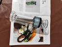 點盛純鈦新型茶水分離杯子2025新款男士高端雙層玻璃杯泡茶杯 禮盒包裝-純鈦茶隔-鈦晶藍(lán)300ml【送杯套杯刷】 曬單實拍圖