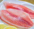 鮮京采 無(wú)抗鯛魚(yú)/羅非魚(yú)排800g/7-9片無(wú)保水魚(yú)片 低脂輕食 中秋燒烤火鍋 曬單實(shí)拍圖