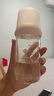 babycare歪頭新生兒奶瓶仿母乳寬口徑多功能玻璃奶瓶L嘴+直飲240ml芘克粉 曬單實(shí)拍圖
