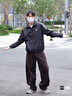 adidas休閑簡約三條紋梭織立領(lǐng)夾克外套男裝阿迪達(dá)斯官方三葉草 黑色 S 曬單實拍圖