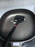 邁巴勒聚油煎鍋平底鍋不粘鍋家用燃?xì)庠铍姶艩t通用28CM 曬單實拍圖