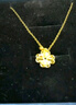 中國(guó)黃金（CHINA GOLD）四葉草黃金項(xiàng)鏈女足金吊墜中秋節(jié)禮物送女友老婆媽媽生日結(jié)婚紀(jì)念 [京速達(dá)]足金四葉草吊墜+足金鏈 曬單實(shí)拍圖