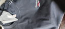 Reebok銳步官方24新品男女同款運動(dòng)休閑寬松LOGO針織短袖T恤 24SRM425UGH1 黑色 L 曬單實(shí)拍圖