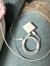 今勝蘋果充電器充電線30W/20W快充線套裝USB-C PD數(shù)據(jù)線iPhone14ProMax13 12手機11充電頭x數(shù)據(jù)線插頭 套裝【30W充電器+2米PD線】 曬單實拍圖