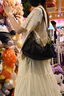 優(yōu)衣庫女裝層疊長裙/半身裙長裙裙子479740 41 杏黃色 S /155/62A 曬單實拍圖