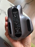 羅技（Logitech）大師系列 MX Master 3S 無線藍(lán)牙鼠標(biāo) 人體工學(xué) 辦公 靜音鼠標(biāo) 高端 石墨黑 帶無線接收器 曬單實(shí)拍圖