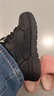 蜘蛛王休閑鞋女厚底增高運動(dòng)小白鞋女秋冬百搭旅游中老年媽媽鞋 黑色 36 曬單實(shí)拍圖