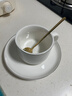 友來(lái)?？Х缺籽b描金白色輕奢220ml茶杯陶瓷歐式咖啡杯辦公室 曬單實(shí)拍圖