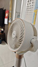 美的（Midea）空氣循環(huán)扇 電風(fēng)扇家用立式變頻輕音臥室落地扇語(yǔ)音聲控抗菌空氣凈化扇一級能效小風(fēng)扇 GDI24RY  曬單實(shí)拍圖