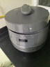 美的（Midea）【國(guó)家補(bǔ)貼】0涂層精鋼厚釜電壓力鍋5L雙膽全自動(dòng)智能預(yù)約家用煲湯煮飯電飯煲C5856G高壓鍋4-6人 曬單實(shí)拍圖