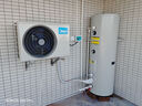 美的（Midea）空氣能熱水器家用300升超一級能效75℃高溫R32冷媒帶電輔 變頻睿泉PLSX-300(51)/DN8-B(E1)  曬單實(shí)拍圖