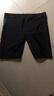 速比濤（Speedo）泳褲男大標logo系列專業(yè)訓練抗氯速干經(jīng)典及膝游泳褲 中灰藍 40 曬單實拍圖