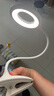 美的（Midea）LED充電臺(tái)燈兒童學(xué)生學(xué)習(xí)閱讀燈家用宿舍臥室床頭書桌夾式臺(tái)燈 曬單實(shí)拍圖