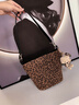 ROCKLAND美國Rockland真皮包包女2025新款復古豹紋斜挎包情人節洋氣單肩包 豹紋 曬單實(shí)拍圖