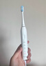 松下（Panasonic）電動(dòng)牙刷磁懸浮馬達抗菌多效刷頭成人學(xué)生兒童牙刷情侶款送女友送男友生日七夕情人節禮物DC031白 曬單實(shí)拍圖