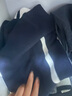 VEROMODA連衣裙女2025新款條紋V領(lǐng)荷葉邊學(xué)院風(fēng)針織連衣裙甜美減齡海藍色170/88A/L 曬單實(shí)拍圖