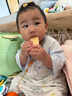 英氏（Engnice）嬰幼兒米餅蔬菜味 寶寶嬰兒零食磨牙餅干 無添加食鹽白砂糖48g 曬單實拍圖