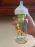布朗博士PPSU奶瓶 3-6月新生嬰兒防脹氣防嗆 寬口徑奶瓶270ml 蛇年奶瓶 曬單實(shí)拍圖