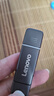 聯(lián)想（Lenovo）64G Type-C USB3.2手機U盤(pán) 雙接口 金屬蓋帽防塵防摔  SX6Pro系列 槍色 曬單實(shí)拍圖