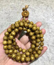 GIOIO金絲楠木手串108顆佛珠水波紋小葉楨楠高端男女貓眼8/10生日禮物 10毫米108顆水波紋滿金絲 曬單實拍圖