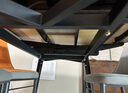 銘府世臻餐桌家用加厚巖板餐桌椅組合方圓兩用餐桌813#【1.35米】一桌六椅 曬單實拍圖