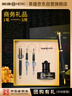 英雄（HERO）鋼筆1520絨砂多彩銥金/特細/美工三合一 男女款辦公節日禮物墨水禮盒套裝 黑色 曬單實(shí)拍圖