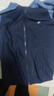 迪卡儂（DECATHLON）潛水服男泳衣溫泉沖浪服濕衣水母衣長(cháng)袖速干防曬 【上衣-拉鏈款】深藍拼接新款 XL 曬單實(shí)拍圖
