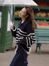 鹿依檸休閑褲女裝套裝2025秋冬新款韓版時尚減齡學(xué)院風(fēng)休閑顯瘦牛仔褲子 條紋毛衣+牛仔褲子 M 曬單實拍圖