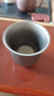 德斯漢菲純鈦雙層主人杯單杯高端茶具品茗杯個(gè)人專(zhuān)用茶杯百家姓私人訂制 純鈦主人杯200ML-靜心 曬單實(shí)拍圖