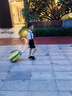 羅蒙男童禮服夏季兒童畢業(yè)演出服幼兒園背帶褲花童 黑色套裝 130 曬單實拍圖