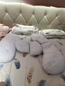 BabyWatch孕婦枕頭護(hù)腰側(cè)睡枕托腹睡覺側(cè)臥枕孕期u型抱枕睡覺專用 曬單實(shí)拍圖