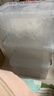 禧天龍直角收納箱加厚大力士塑料衣物玩具搬家整理箱無(wú)輪 20L透明3個(gè)裝 曬單實(shí)拍圖