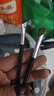 超細刀鋒眼線刷A102眉刷A101眼線刷眉筆滄州化妝刷斜角便攜化妝刷 鼻影+眼線+半傘鼻影刷【黑】 1件 曬單實拍圖