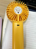 艾美特（AIRMATE）手持風(fēng)扇臺立迷你便攜可愛(ài)usb可充電小風(fēng)扇迷你電風(fēng)扇辦公室 3000mAh電池+電量屏顯CM-RD26S-2黃 曬單實(shí)拍圖