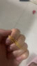 周生生萬(wàn)字鏈黃金項鏈 百搭足金素鏈鎖骨鏈 95490N計價(jià) 45厘米 - 3.9克(含工費100元) 曬單實(shí)拍圖