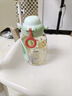 貝親噸噸桶兒童水杯2歲+直飲吸管杯ppsu750ml幼兒園學(xué)生水壺 綠色 曬單實(shí)拍圖