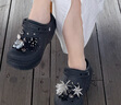 卡駱馳（crocs）貝拉Clog涼鞋女鞋厚底洞洞鞋戶外涼拖拖鞋 210062-001 M6W8 曬單實拍圖