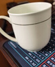 陶相惠 茶杯骨瓷辦公杯會議杯陶瓷蓋杯開會杯子商務(wù)辦公水杯帶蓋10只裝 曬單實拍圖